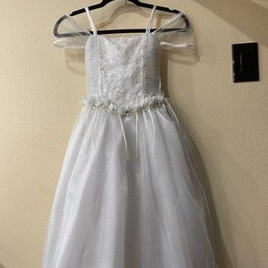 White First Communion Dress
